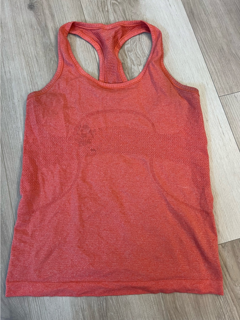 lululemon athletica Seamless Racerback Tank in Coral